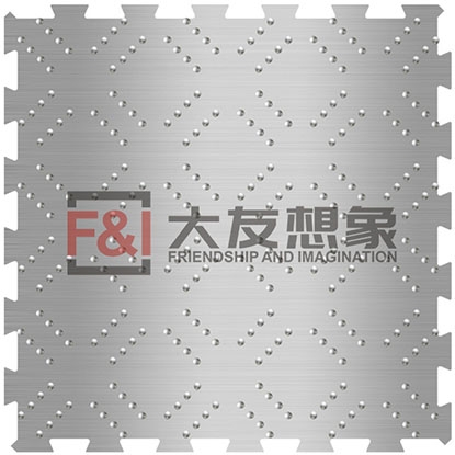 菱形花紋地板